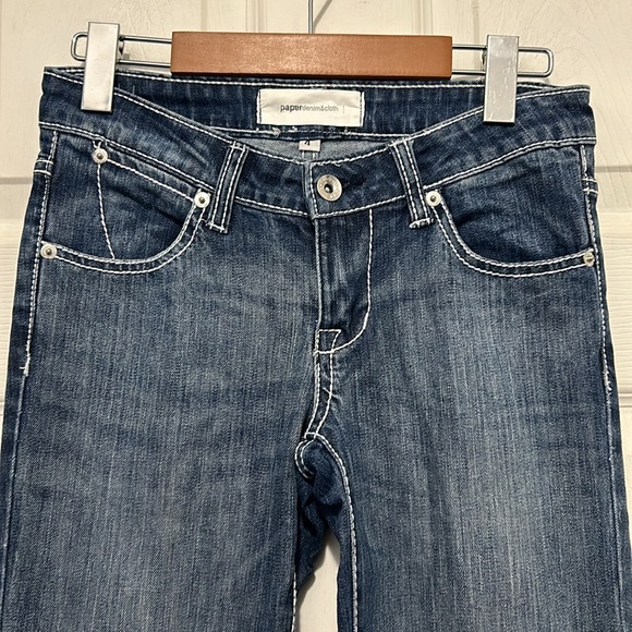 PAPER DENIM AND CLOTH low rise jeans. Size 4 - Picture 2 of 10